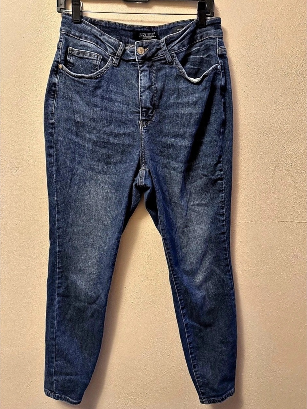 Judy Blue Dark Wash Skinny Jeans High Rise Stretch Comfort Size 14W